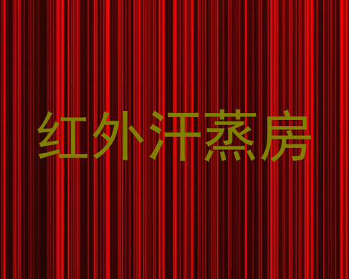 红外汗蒸房