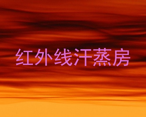 红外线汗蒸房