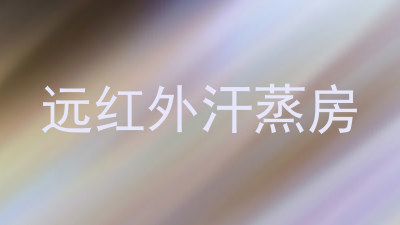 远红外汗蒸房