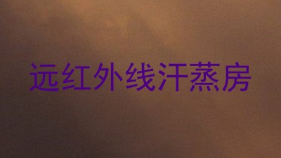 远红外线汗蒸房