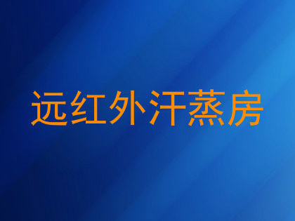 远红外汗蒸房