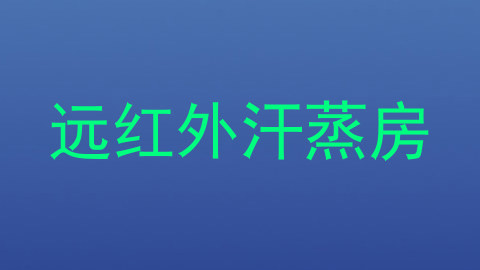 远红外汗蒸房