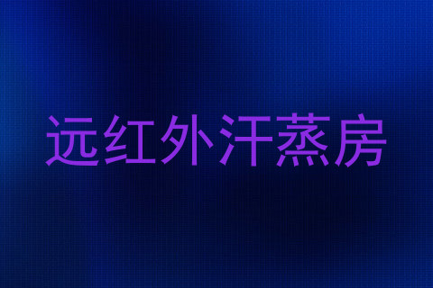 远红外汗蒸房