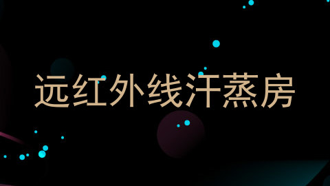 远红外线汗蒸房