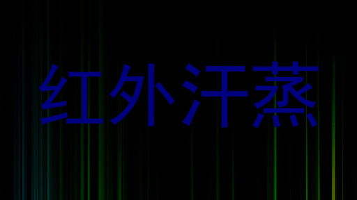 红外汗蒸