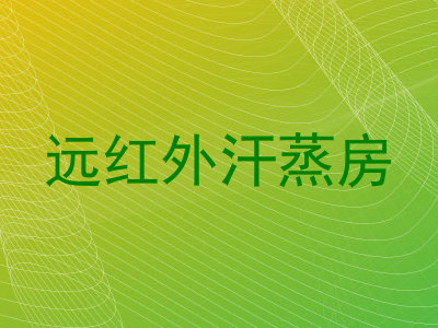 远红外汗蒸房
