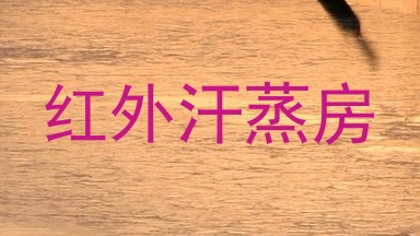 红外汗蒸房