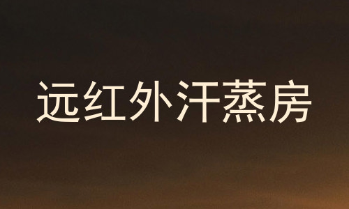 远红外汗蒸房