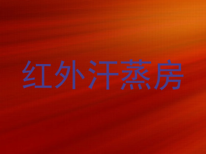 红外汗蒸房