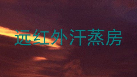 远红外汗蒸房