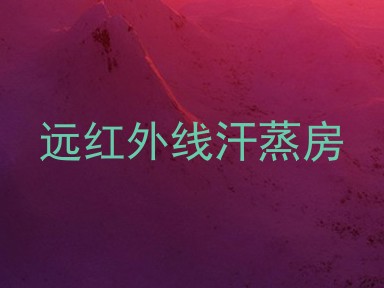 远红外线汗蒸房