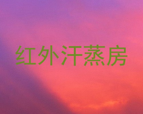 红外汗蒸房