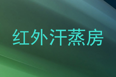 红外汗蒸房
