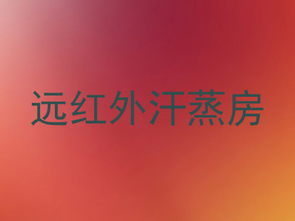 远红外汗蒸房