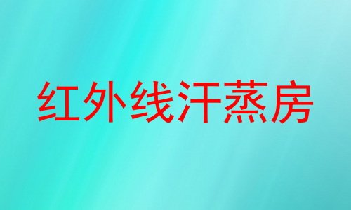 红外线汗蒸房
