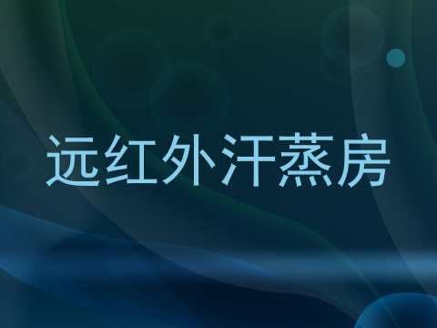 远红外汗蒸房