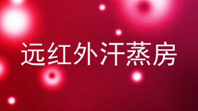 远红外汗蒸房