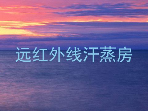 远红外线汗蒸房