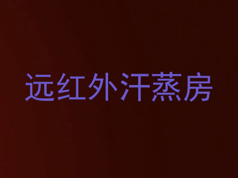 远红外汗蒸房