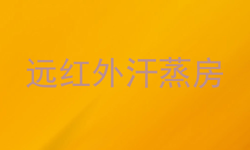 远红外汗蒸房