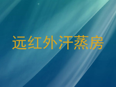 远红外汗蒸房