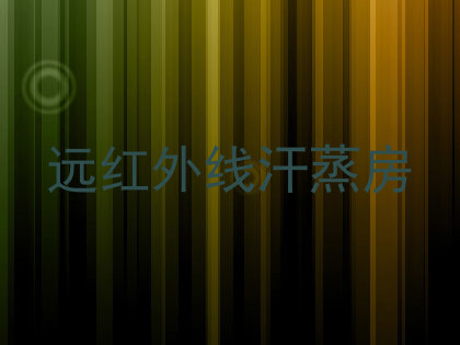 远红外线汗蒸房