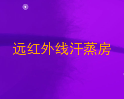 远红外线汗蒸房