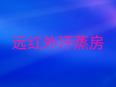远红外汗蒸房