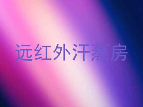 远红外汗蒸房