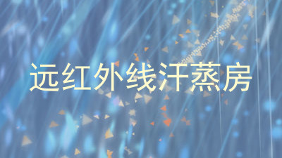 远红外线汗蒸房