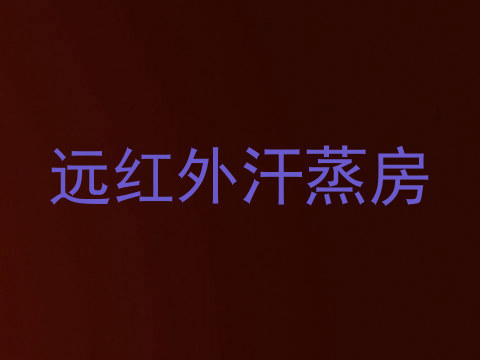 远红外汗蒸房