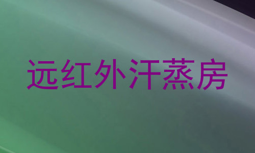 远红外汗蒸房