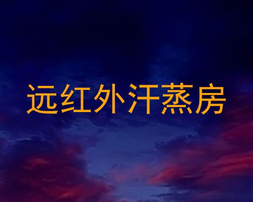 远红外汗蒸房