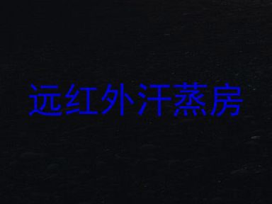 远红外汗蒸房