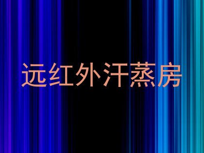 远红外汗蒸房