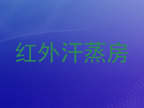 红外汗蒸房