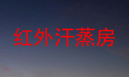 红外汗蒸房