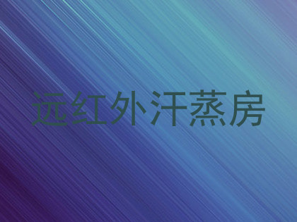远红外汗蒸房