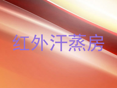红外汗蒸房