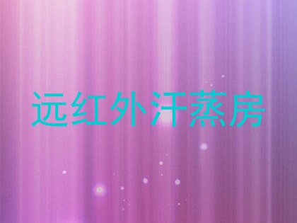 远红外汗蒸房