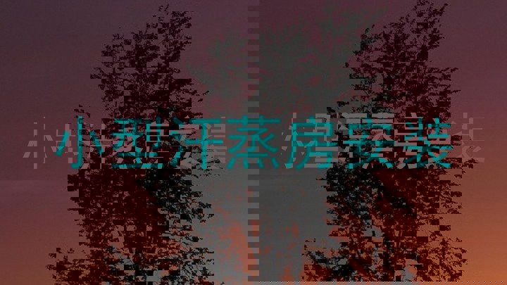 小型汗蒸房安装