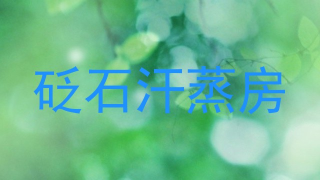 砭石汗蒸房