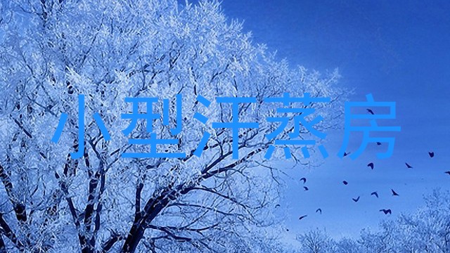 小型汗蒸房