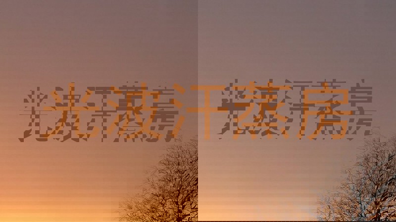 光波汗蒸房