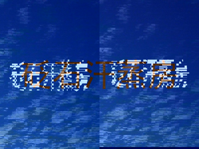 砭石汗蒸房