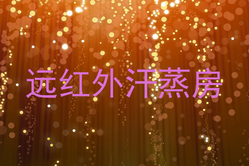 远红外汗蒸房