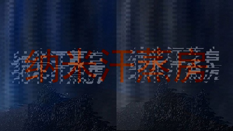 纳米汗蒸房