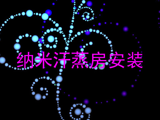 纳米汗蒸房安装