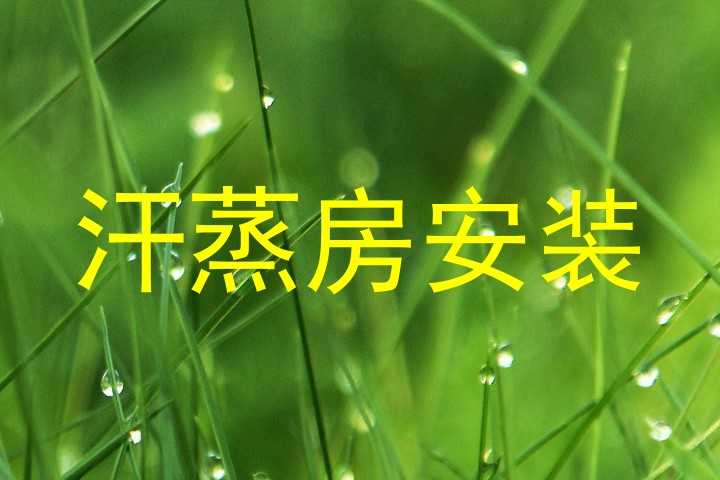 汗蒸房安装