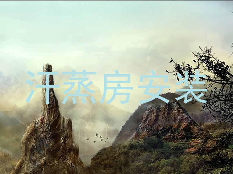 汗蒸房安装